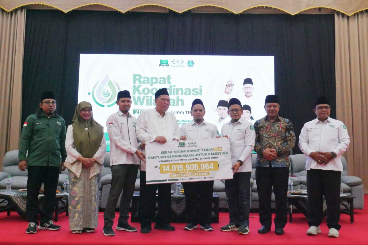 Lazisnu Jatim salurkan donasi ke Palestina sebesar Rp14,4 miliar