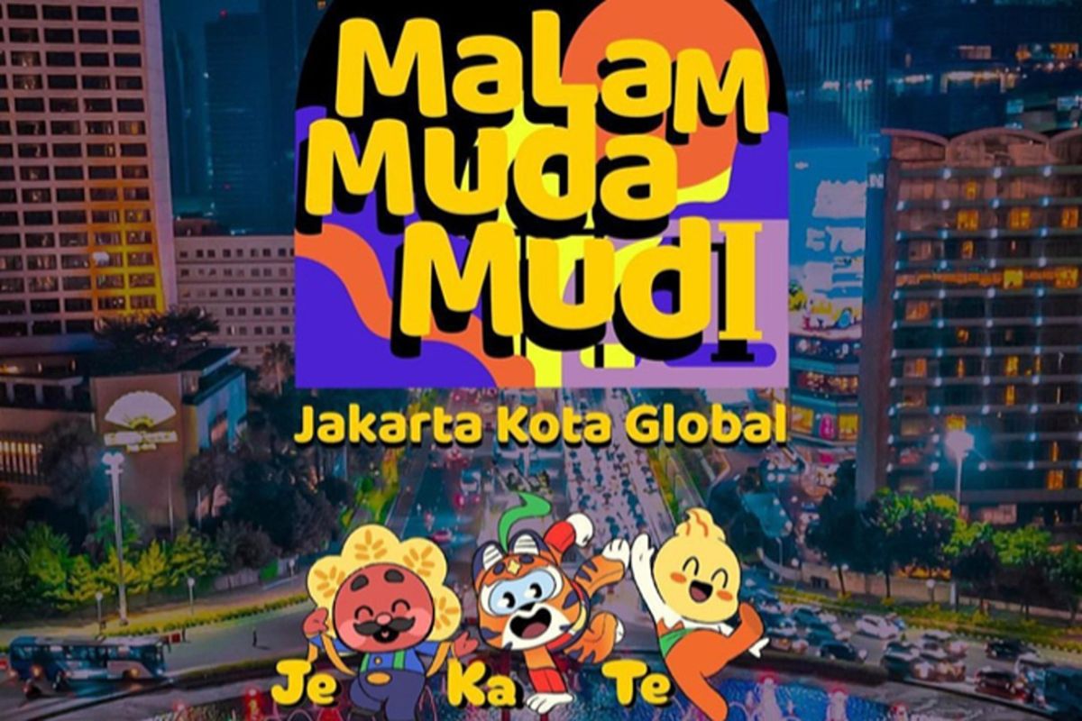 Daftar lokasi pesta tahun baru "Malam Muda Mudi, Jakarta Kota Global"