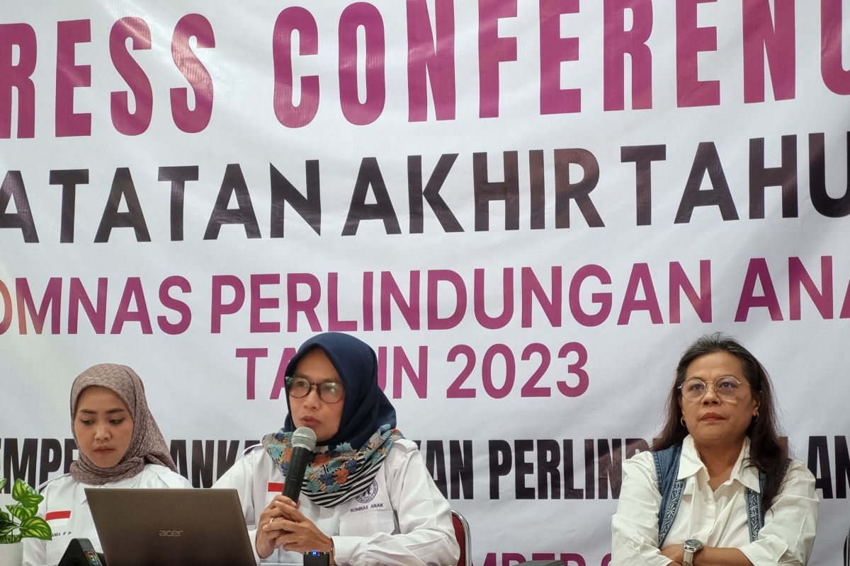 Kasus anak dilaporkan ke Komnas PA naik 30 persen selama 2023