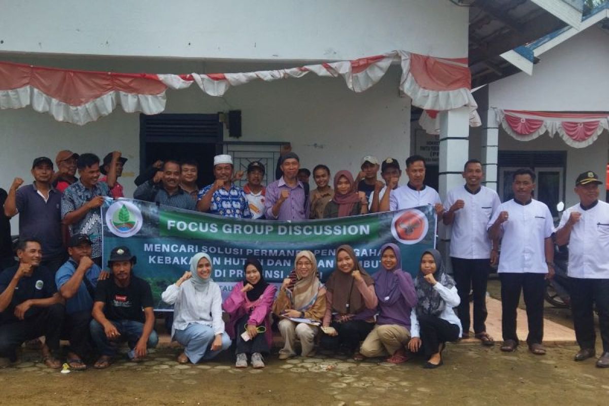 BRGM, Unja dan warga Desa Rantau Rasau cari solusi cegah kebakaran gambut berulang