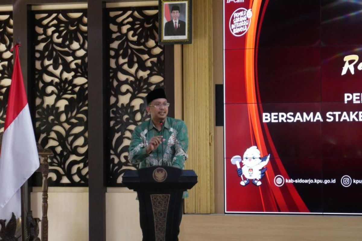 Bupati Sidoarjo instruksikan camat jaga distribusi logistik pemilu