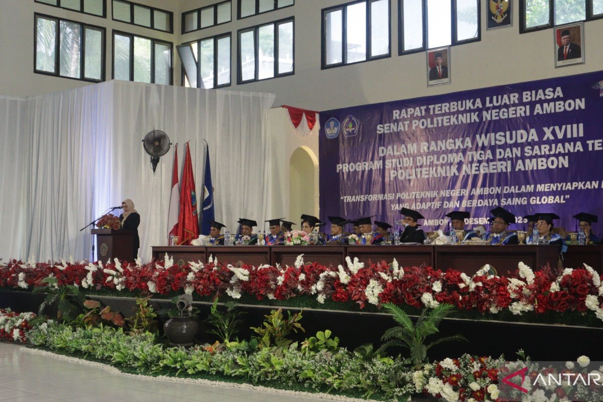 Gubernur sebut lulusan Politeknik Negeri Ambon harus kreatif bangun Maluku