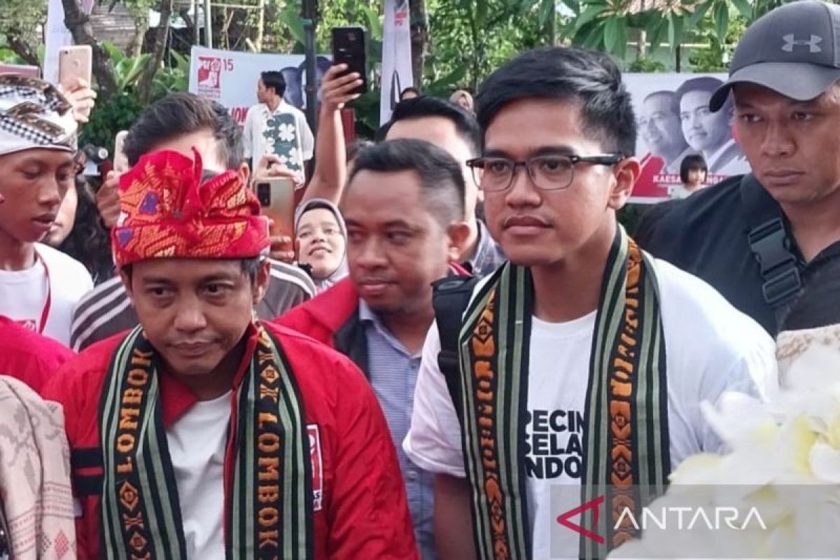 Kaesang optimistis Prabowo-Gibran menang di NTB