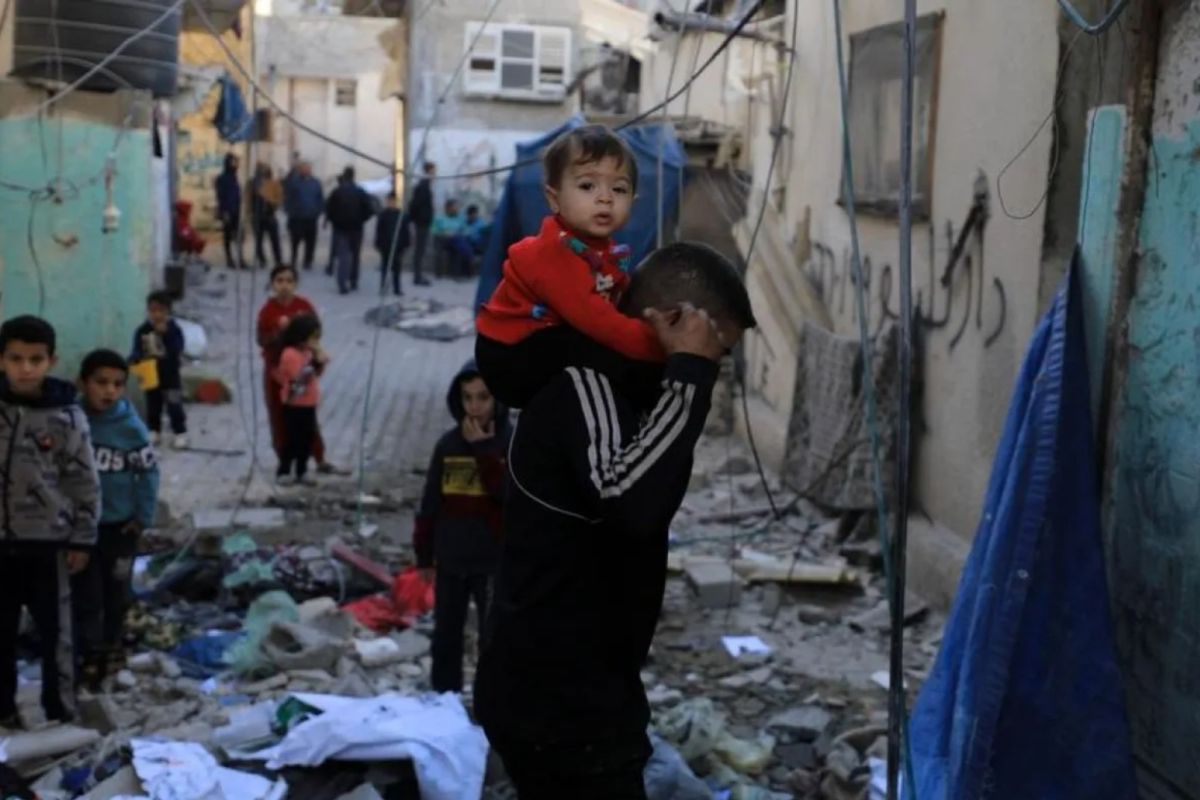 UNRWA: 1,7 juta warga Palestina di Jalur Gaza utara dan tengah mengungsi