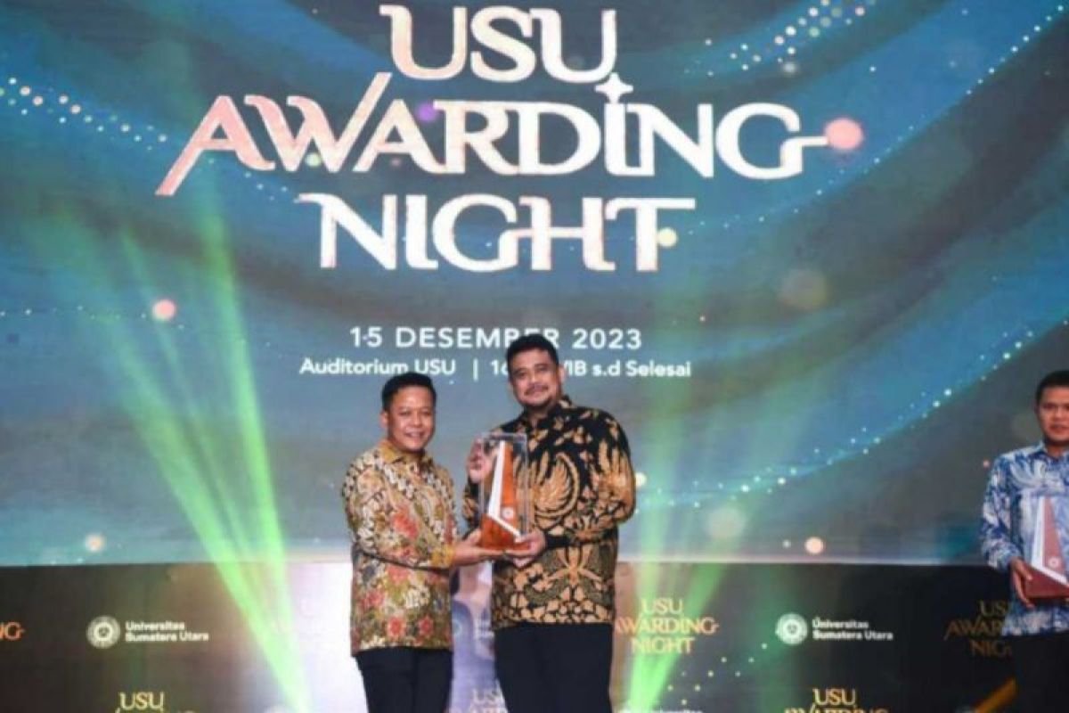USU Awarding Night 2023, bentuk apresiasi rektor untuk prestasi nasional dan internasional