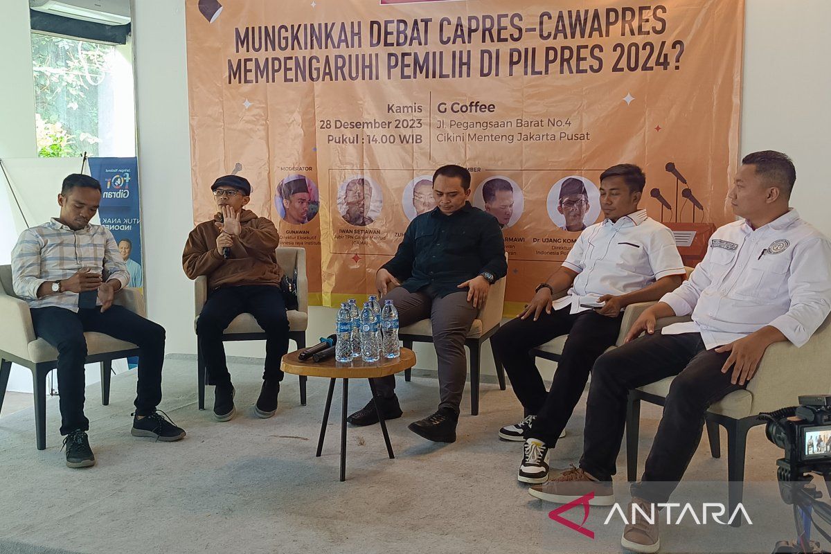 Ujang Komaruddin: Debat capres/cawapres pengaruhi preferensi publik