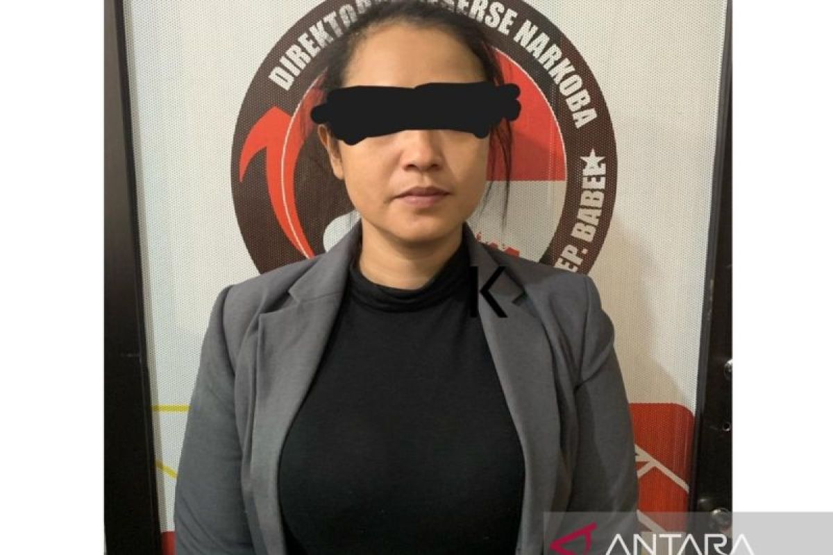 Ditresnarkoba Polda Babel amankan wanita diduga pengedar sabu dan ekstasi