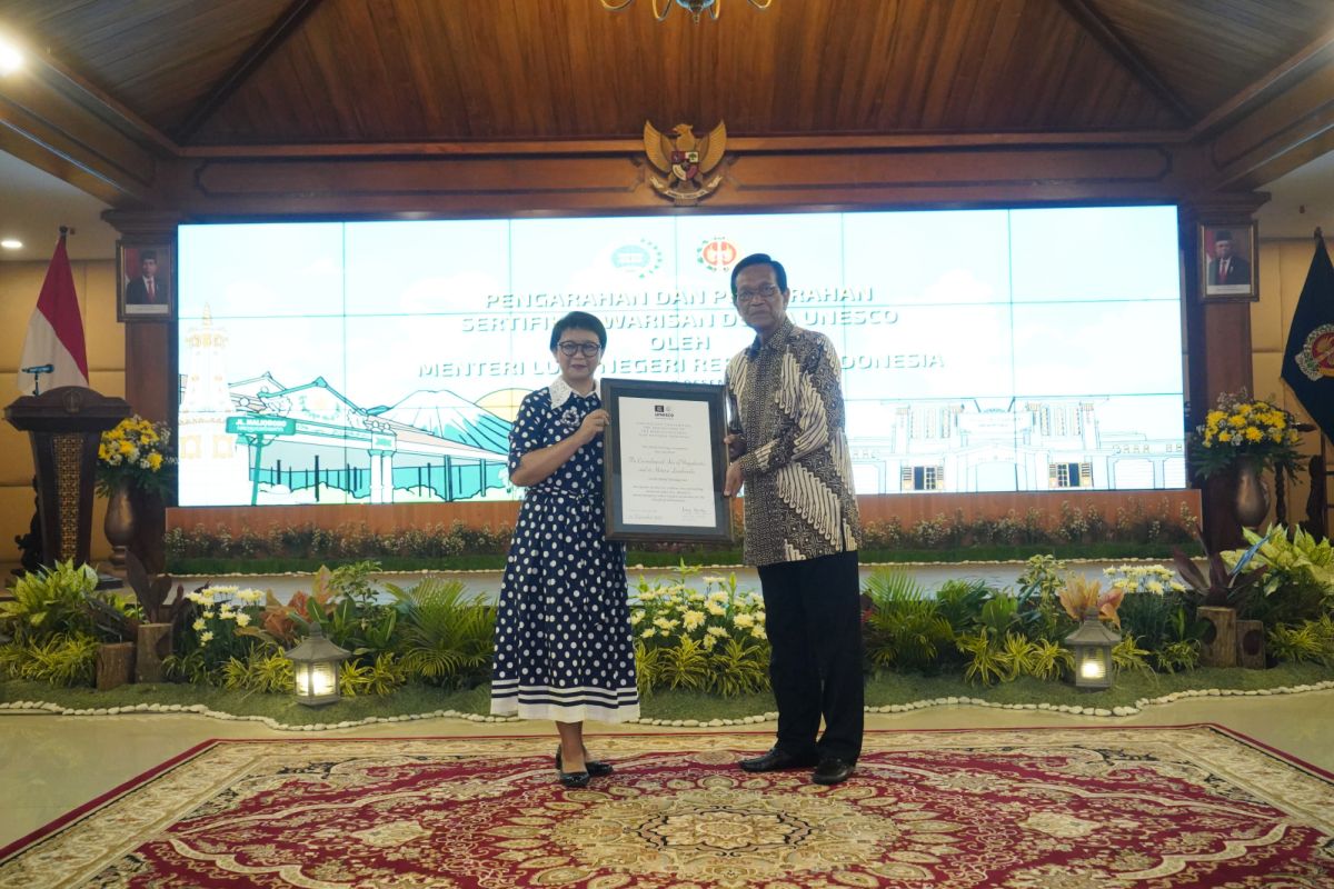 Menlu Retno: Sumbu Filosofi mengukuhkan Yogyakarta jadi Kota Peradaban