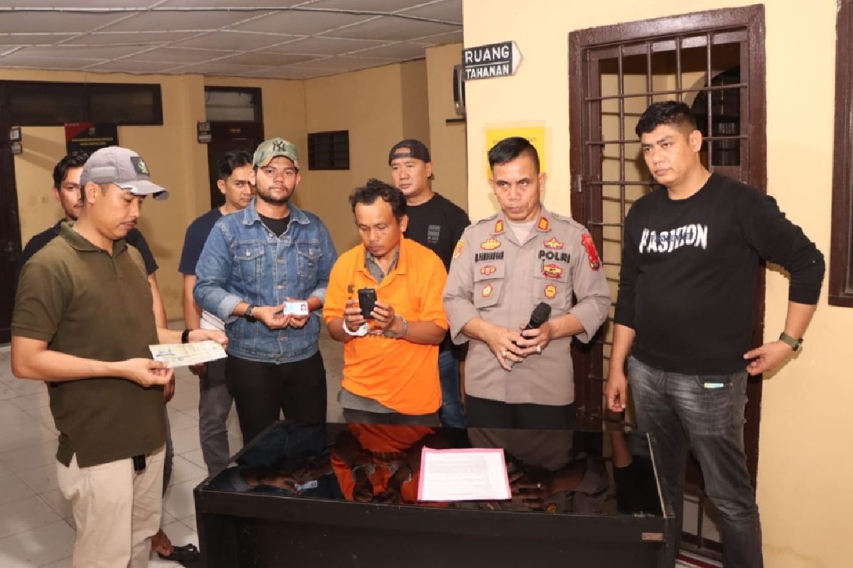 Polisi tangkap warga Serdang Bedagai yang mencuri mobil di Aceh