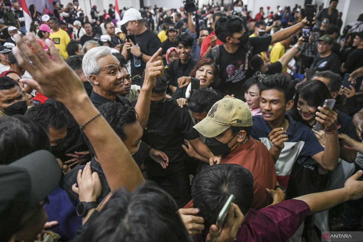 Info kampanye: Ganjar ke Wonogiri, Mahfud ke Banyuwangi