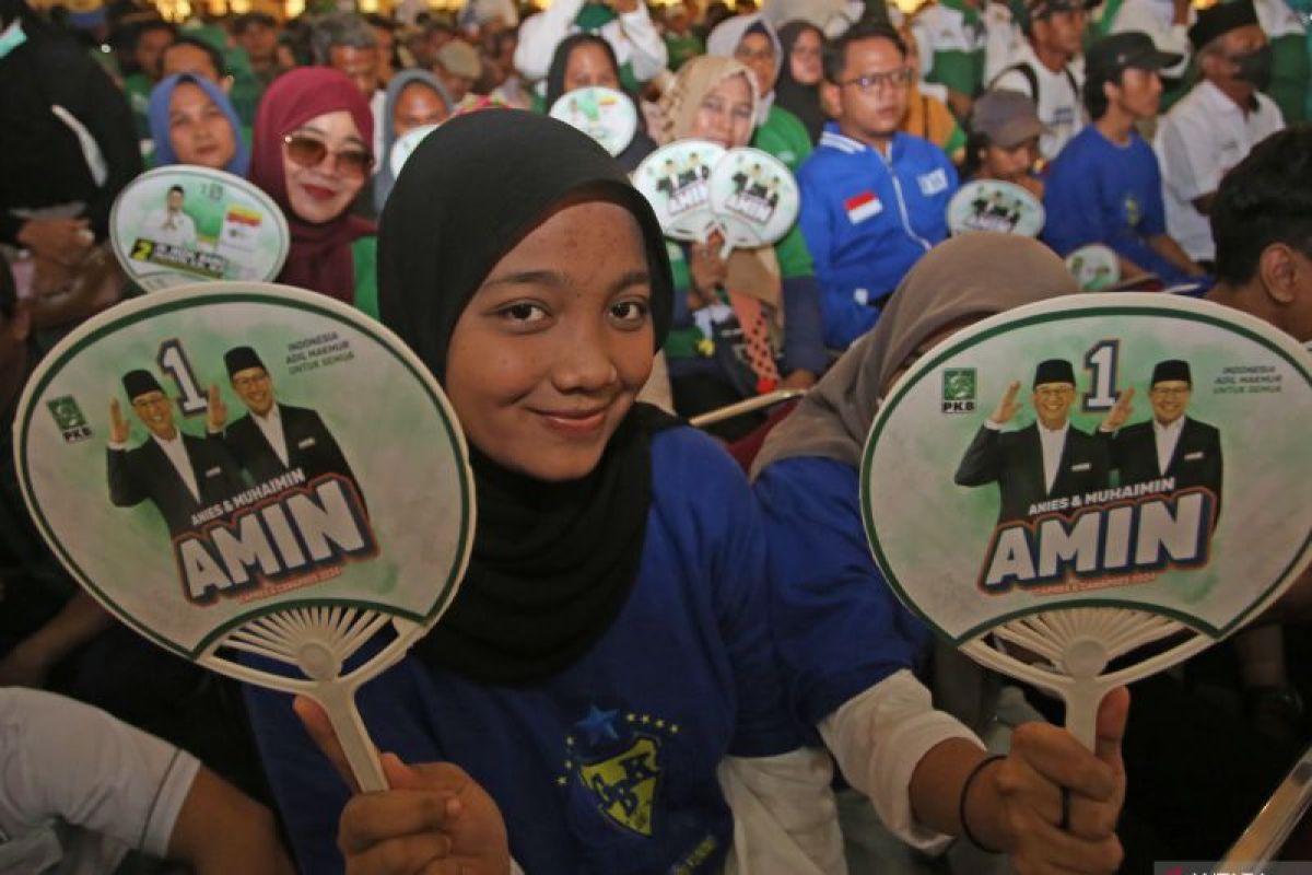 Info kampanye, Anies-Cak Imin tur Jawa Timur