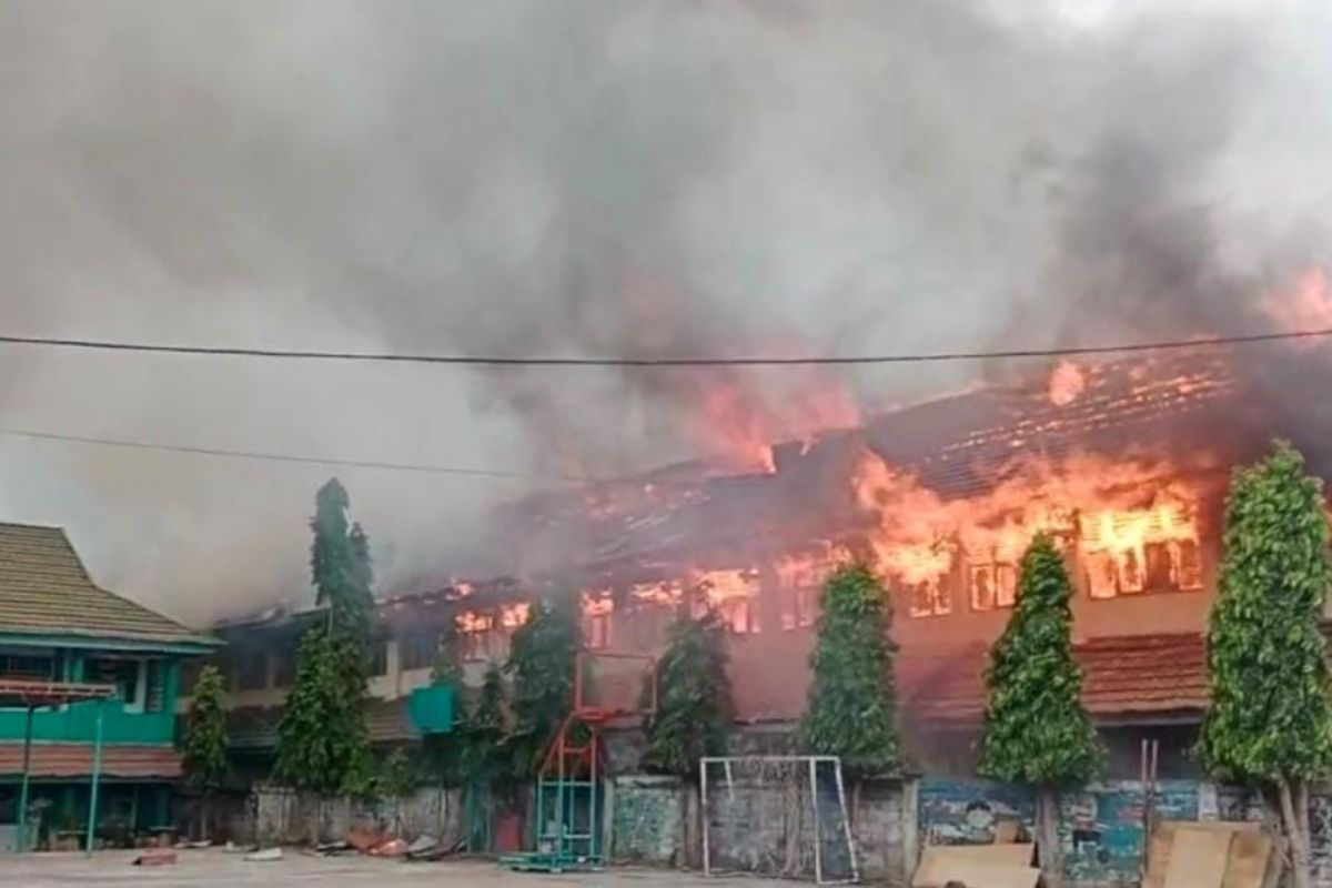 Pemprov pastikan KBM SMKN 3 Bengkulu tak terhambat usai kebakaran