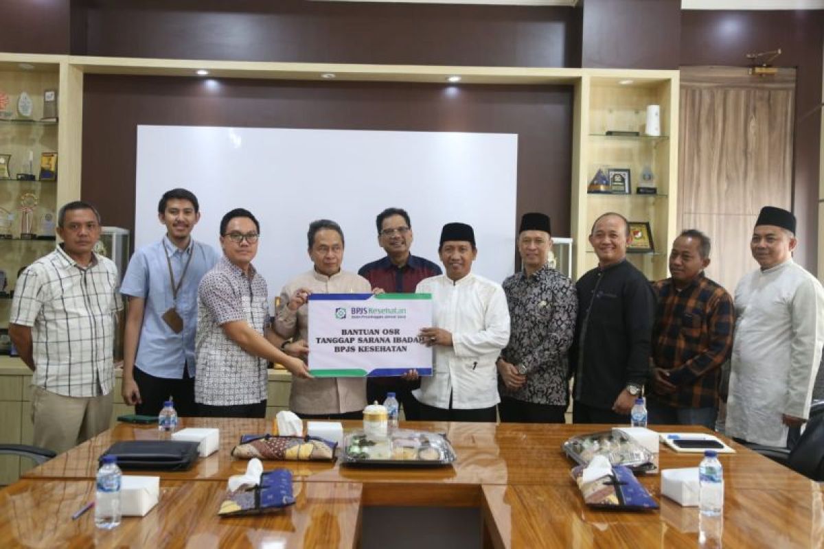Kota Serang terima CSR sarana ibadah dari BPJS Kesehatan