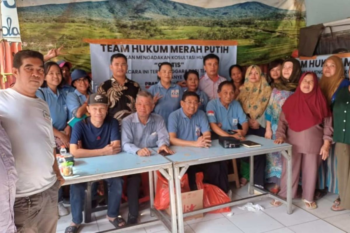 Relawan Prabowo-Gibran buka bantuan hukum gratis bagi warga