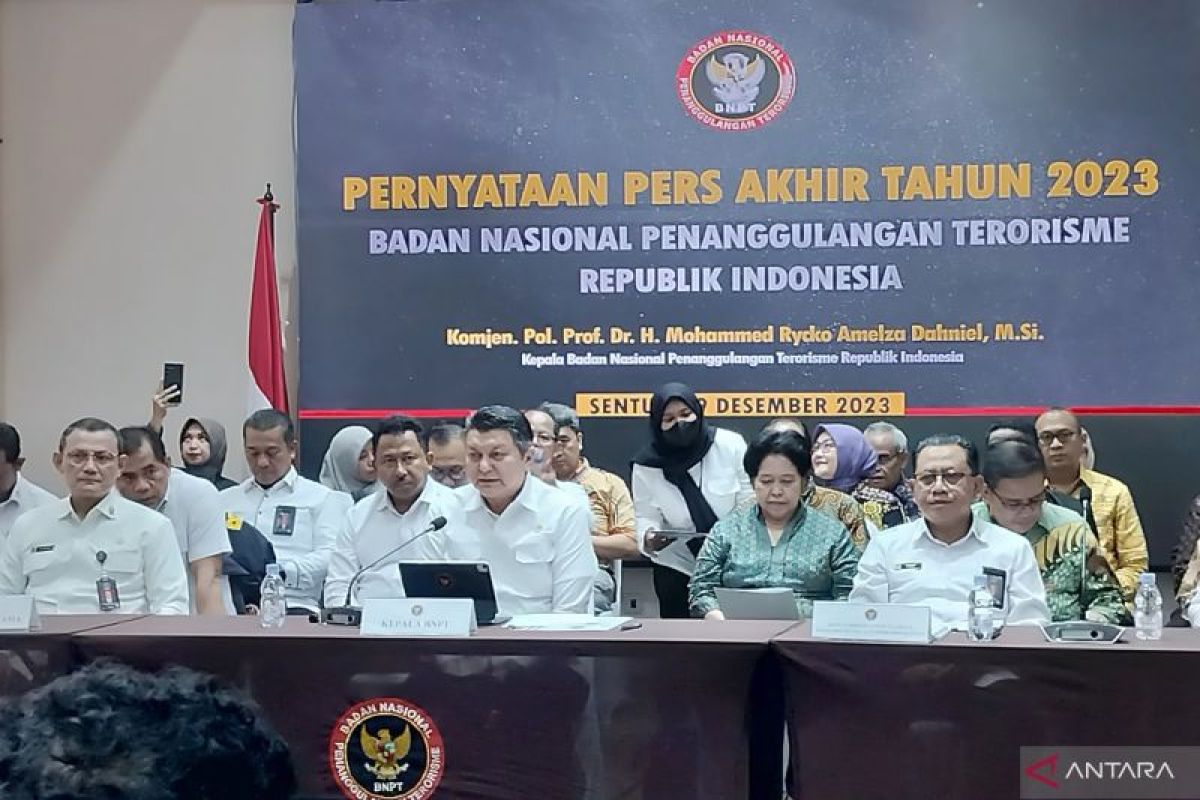 BNPT: Sepanjang 2023 nihil kasus serangan terorisme