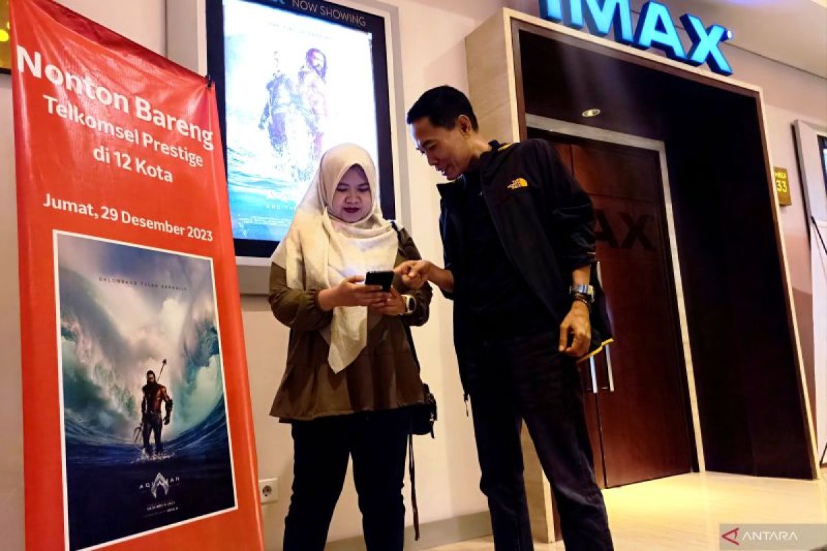 Akhir tahun, Telkomsel ajak pelanggan nobar  Aquaman