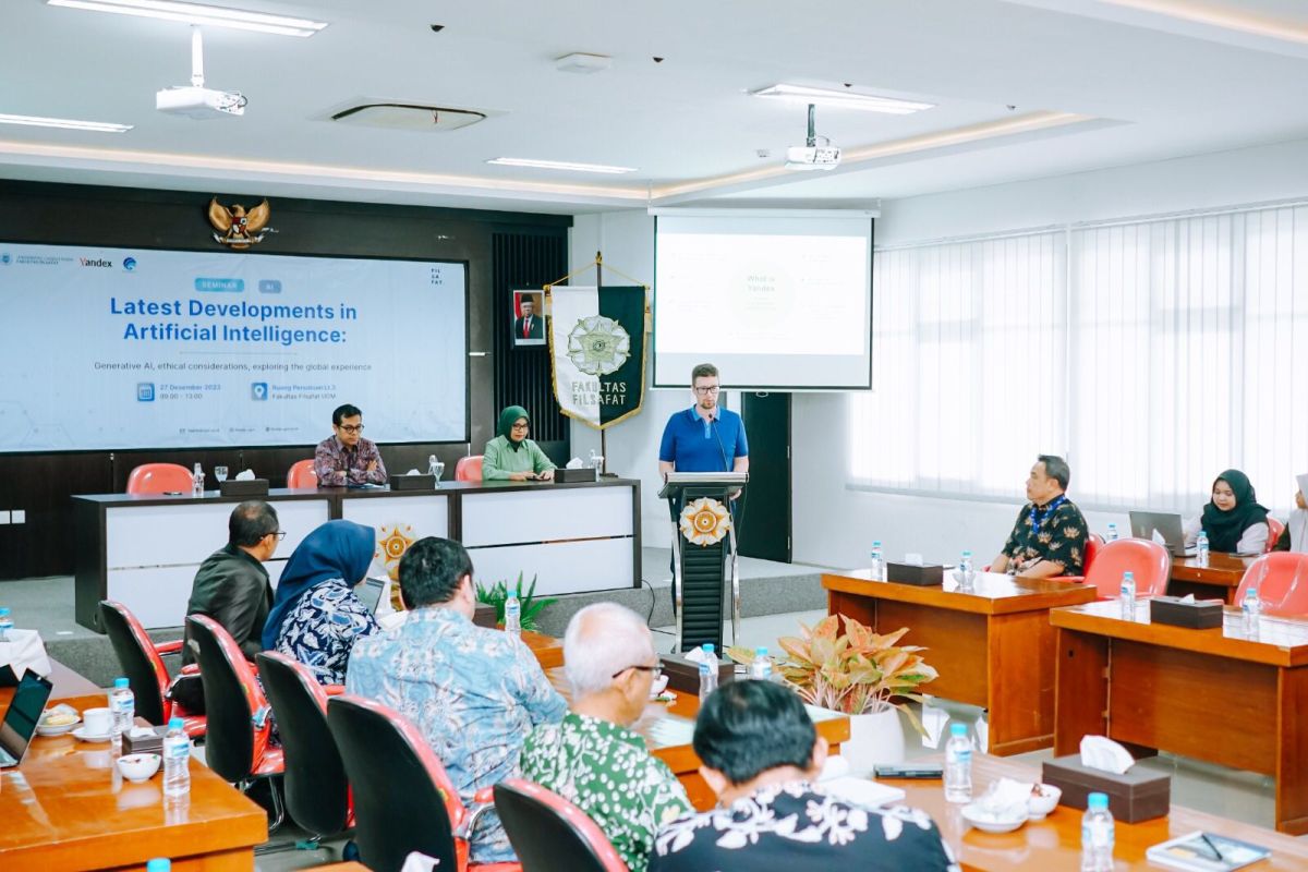 UGM menyelenggarakan seminar tentang kecerdasan buatan untuk menciptakan lingkungan digital yang aman