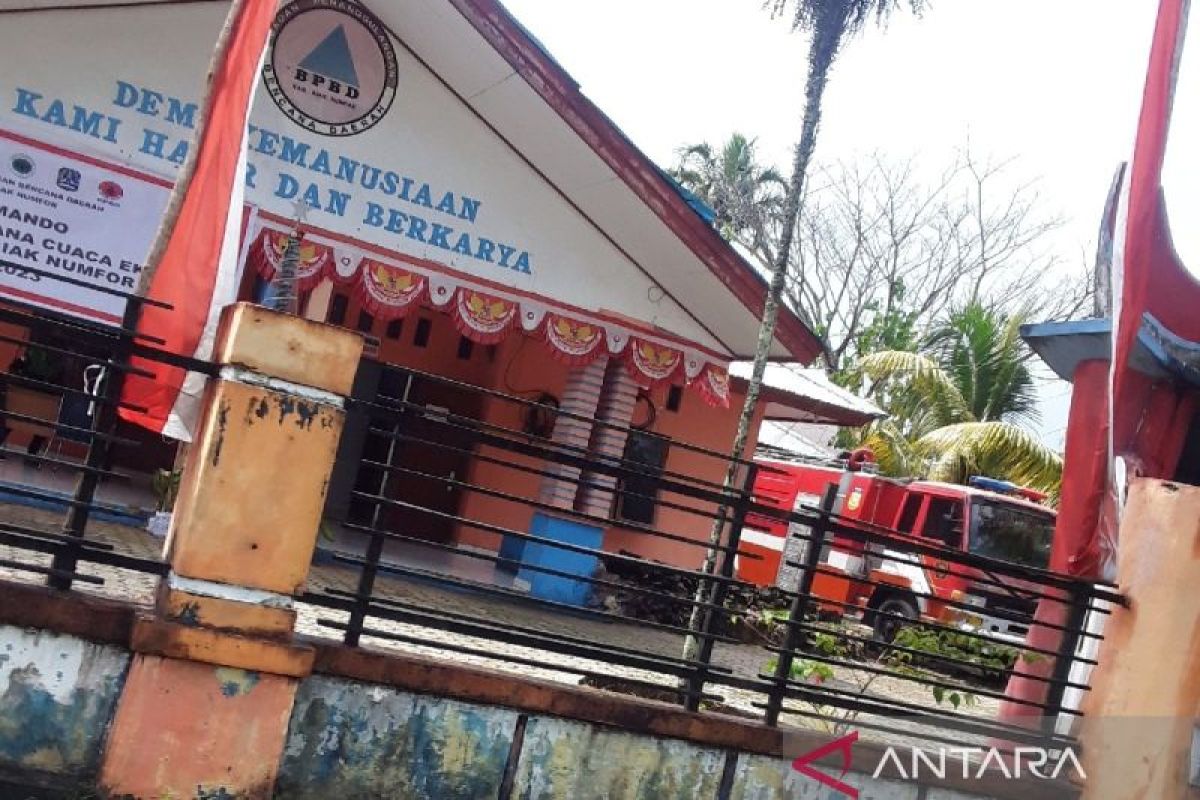 BPBD Biak buka Posko Kesiapsiagaan bencana cuaca ekstrem