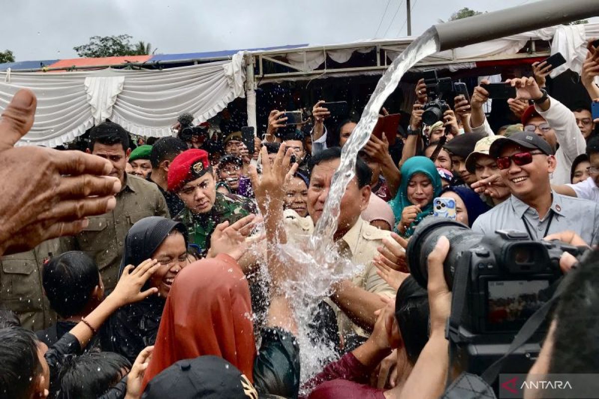 Prabowo rencanakan daur ulang “grey water” untuk ketahanan air