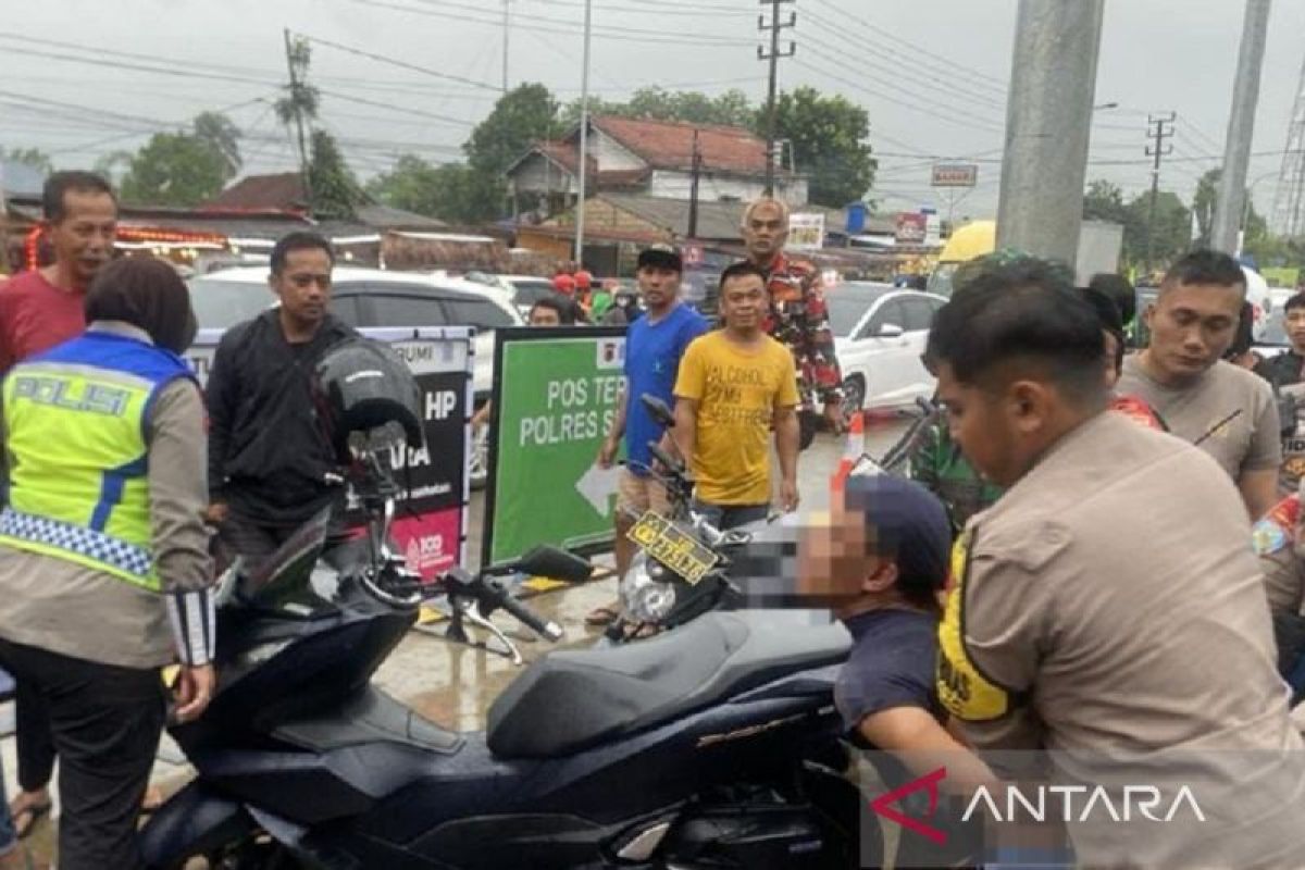 Petugas Pospam Terpadu gagalkan pencurian sepeda motor