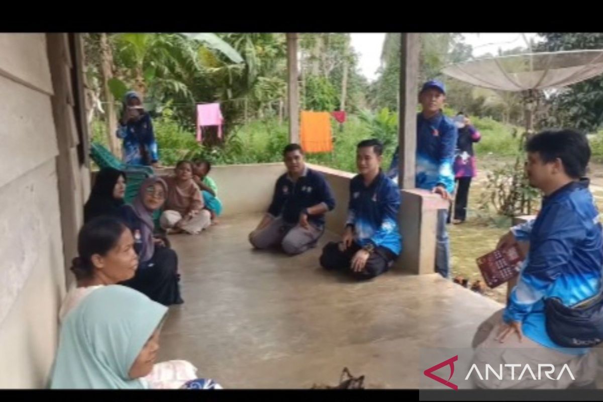 KPU Bangka Tengah sosialisasikan pemilu di Pulau Nangka