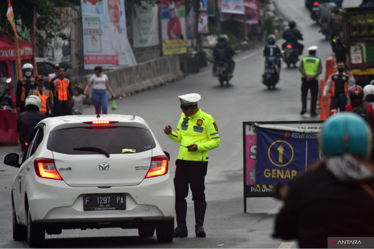 Polri sebut pemberlakuan ganjil-genap pada arus mudik diawasi ETLE