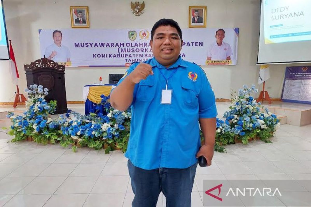 Dedy Suryana terpilih jadi Ketua KONI Barito Utara