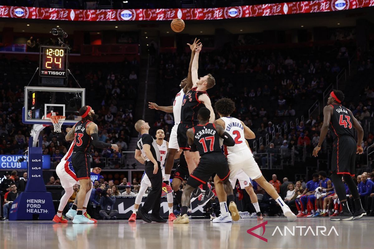 Tekuk Hawk, Raptors cetak rekor poin pembuka NBA musim 2025/2026