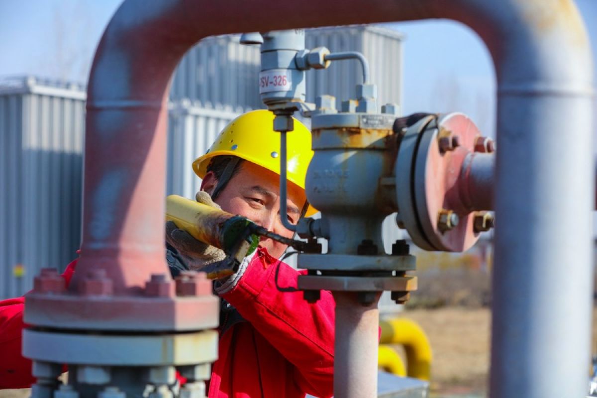 Konsumsi gas alam China naik 7,3 persen pada Januari-November 2023