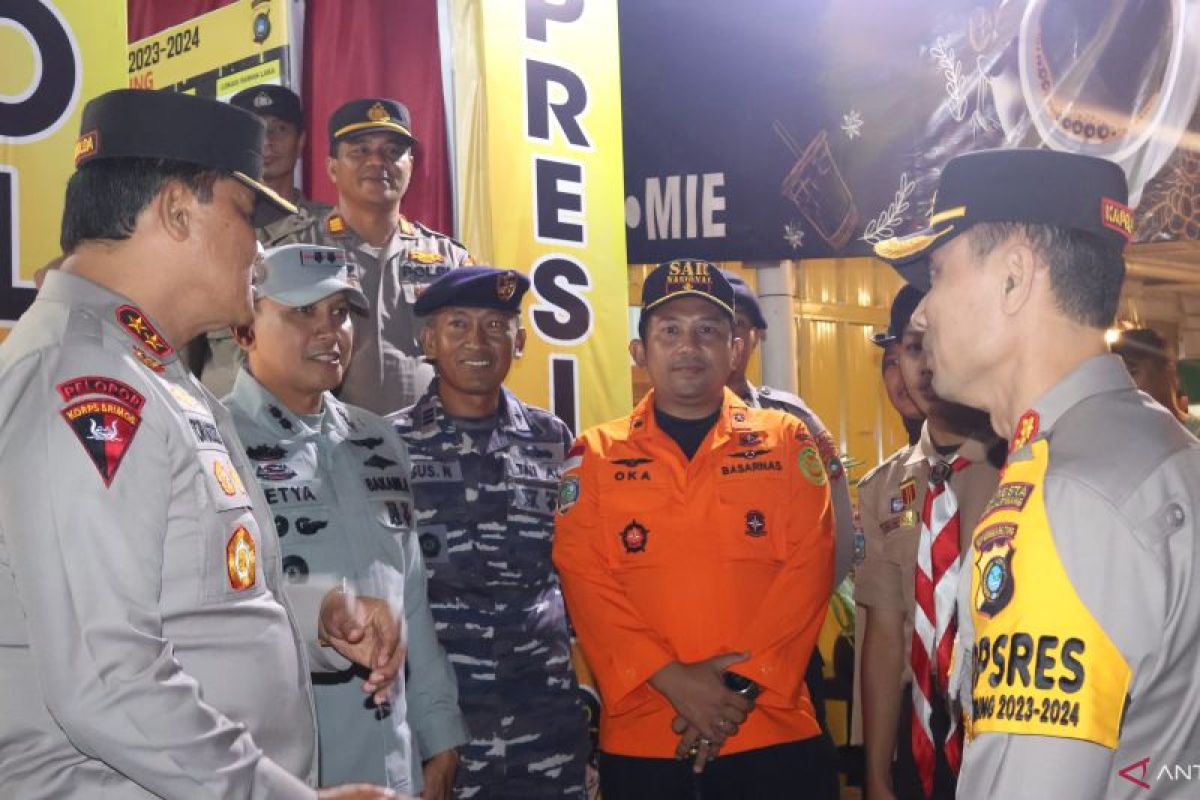 Kakansar Pangkalpinang hadiri giat pengamanan malam tahun baru bersama Kapolda dan Forkopimda Babel