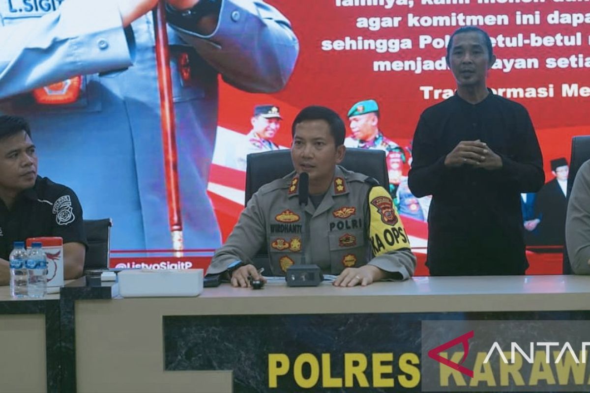 Polres Karawang selesaikan ratusan perkara melalui restorative justice