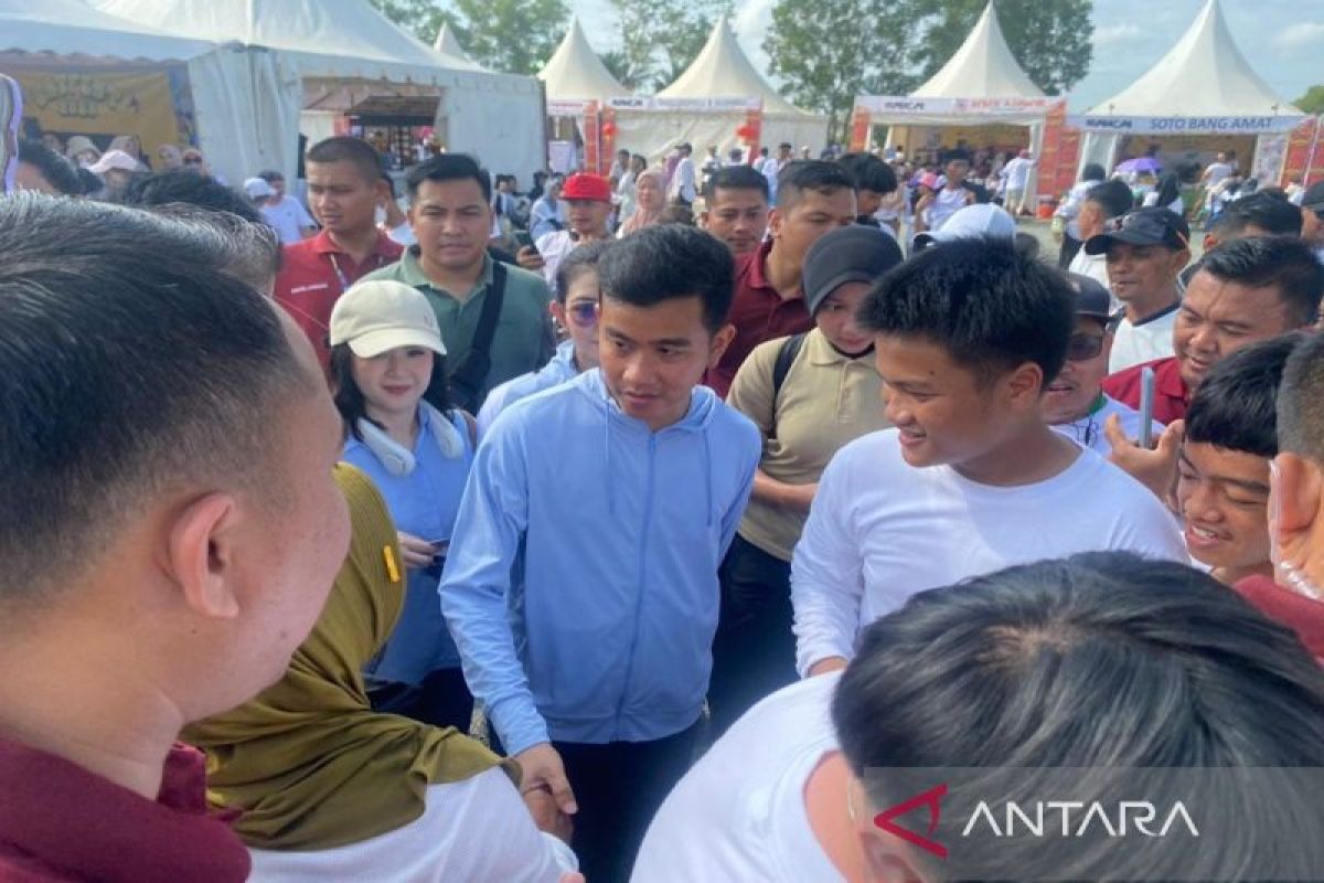 Eric Tohir menjadi relawan di Sumut untuk mendukung Prabowo Gibran pada pemilu 2024.
