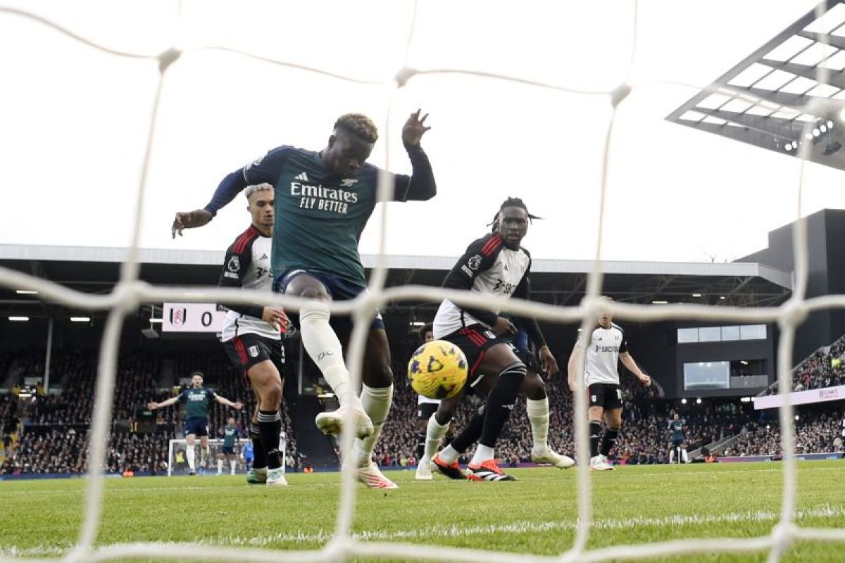 Arsenal kembali gagal torehkan kemenangan seusai ditekuk Fulham 1-2