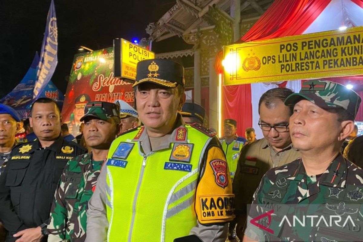 Kapolda Riau perintahkan personel amankan pergantian tahun
