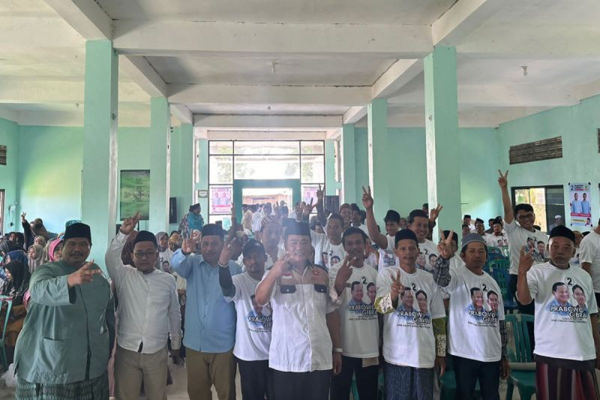 Ratusan guru ini deklarasikan dukungan untuk Prabowo-Gibran