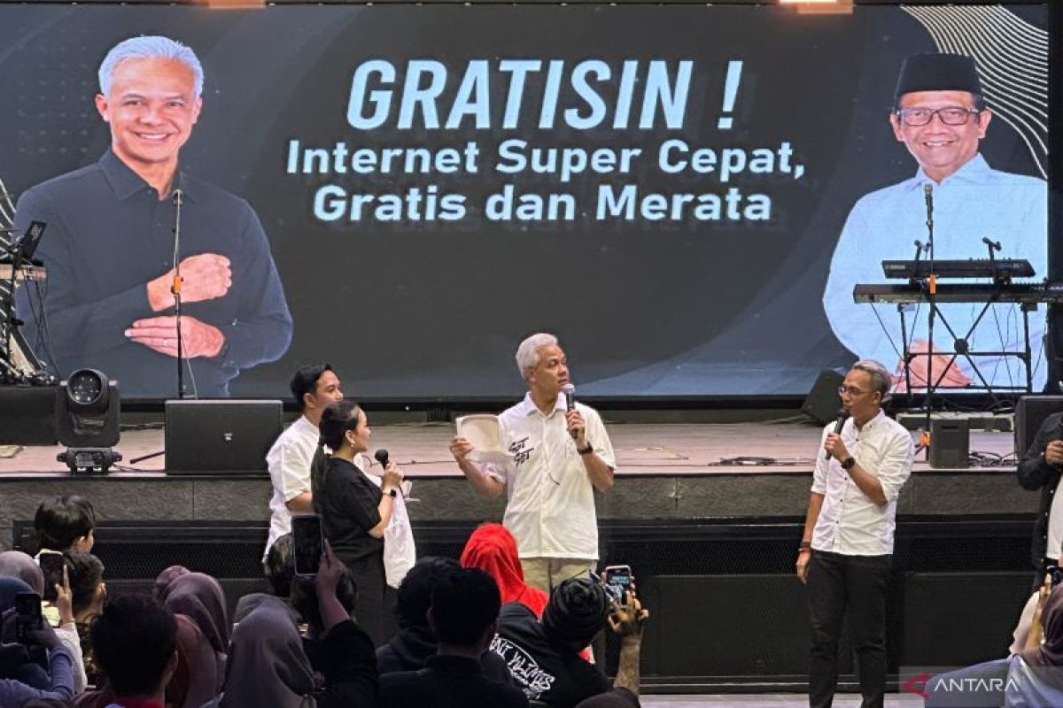 Ganjar luncurkan program GratisIn di hari ke-35 kampanye