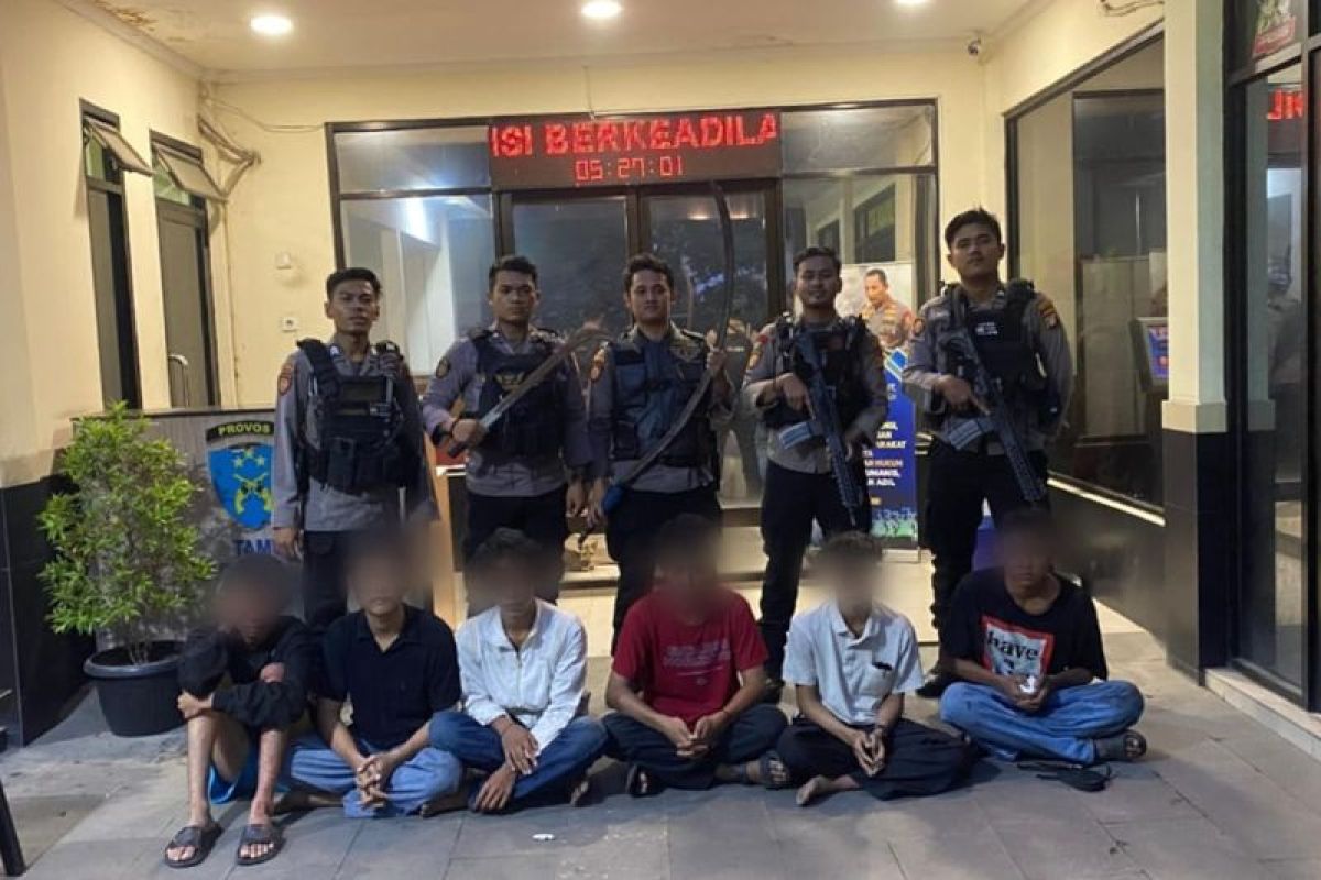 Polisi kembali tangkap remaja bersenjata tajam yang hendak tawuran