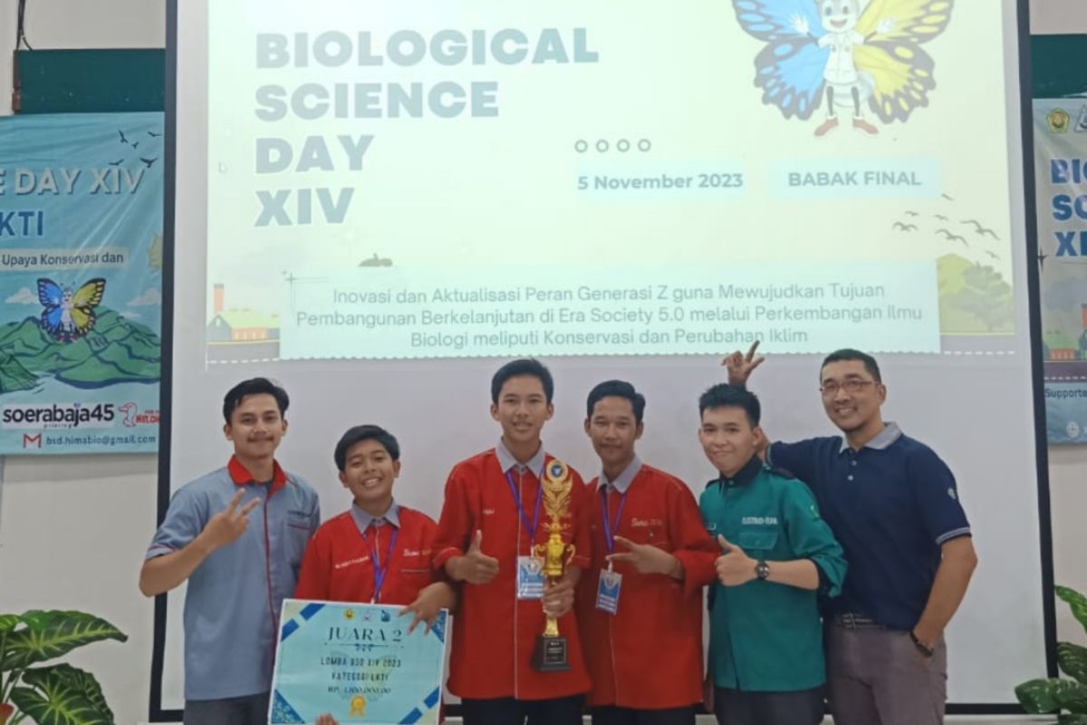 Tim Listrik SMK Negeri Paringin juara II LKTIN 2023