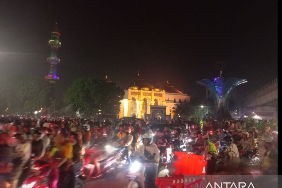 Kapolrestabes sebut perayaan malam tahun baru di Kota Palembang aman
