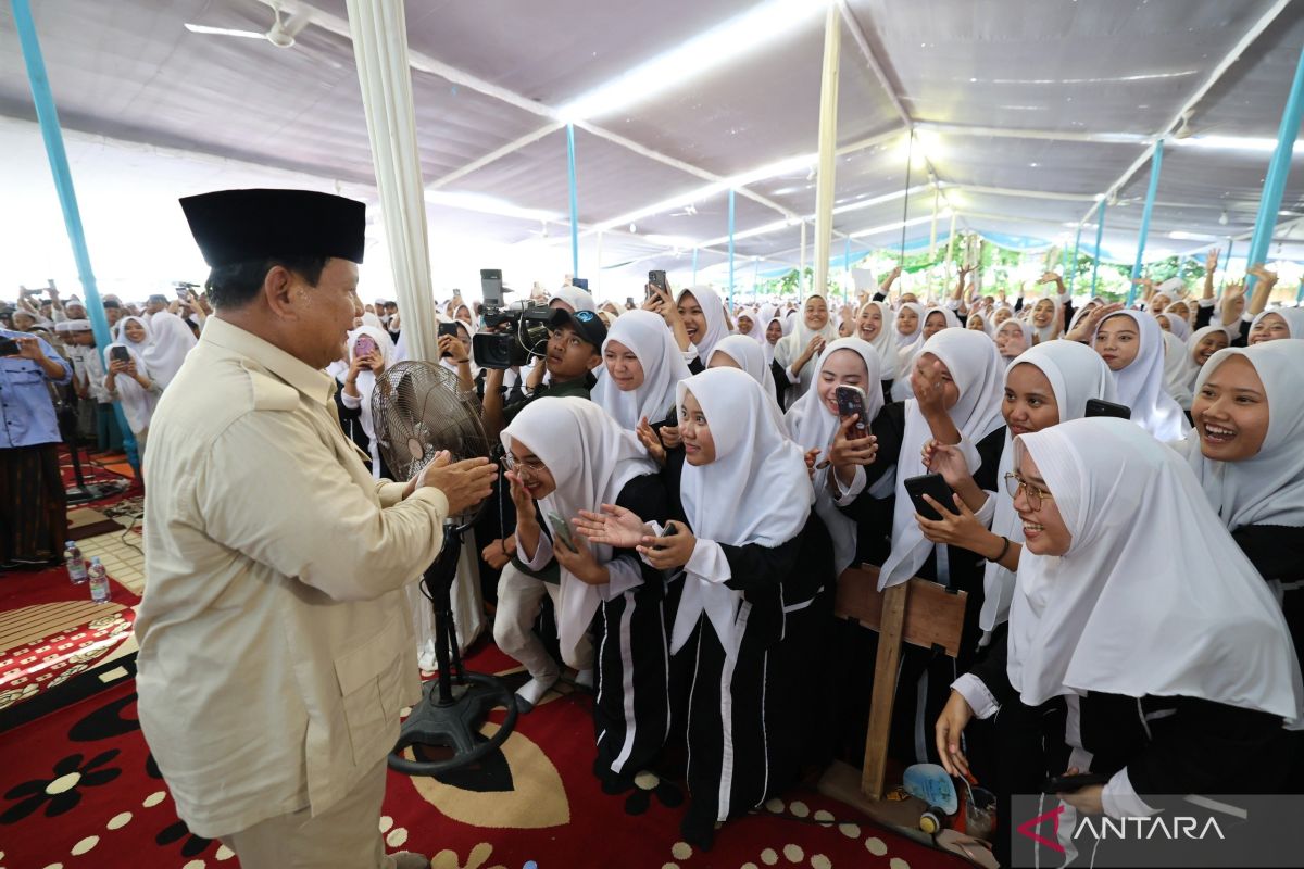Prabowo terima dukungan dari Ponpes Genggong Probolinggo