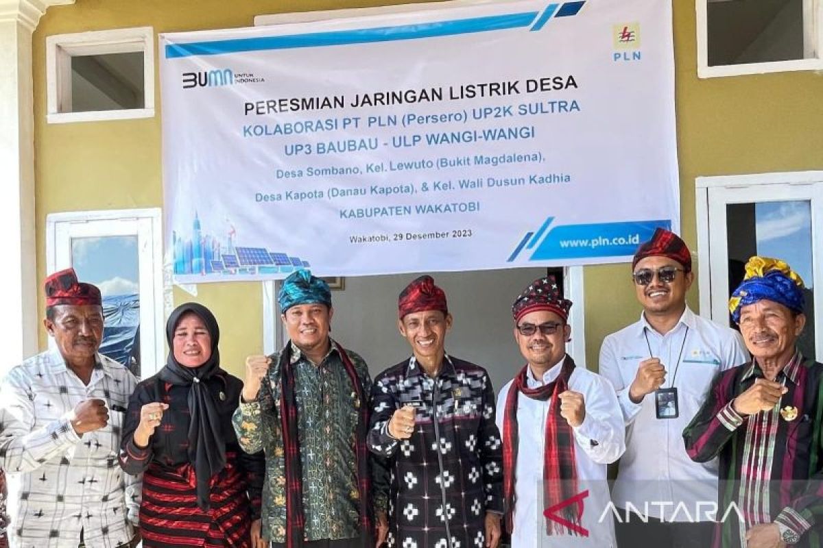 PLN hadirkan listrik di daerah 3T Kabupaten Wakatobi