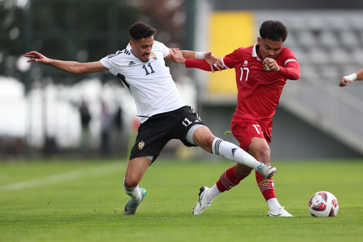 Timnas Indonesia kalah telak 0-4 dari Libia