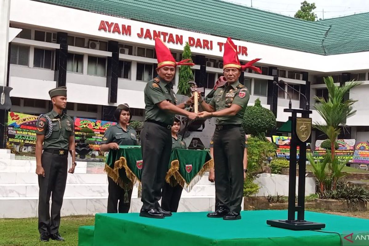 Mayjen TNI Bobby Rinal Makmun resmi menjabat Pangdam XIV/Hasanuddin