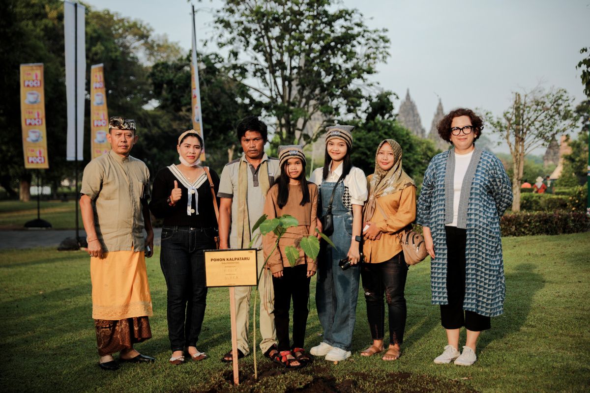 Tourists invited to plant trees at Prambanan Temple, Ratu Boko