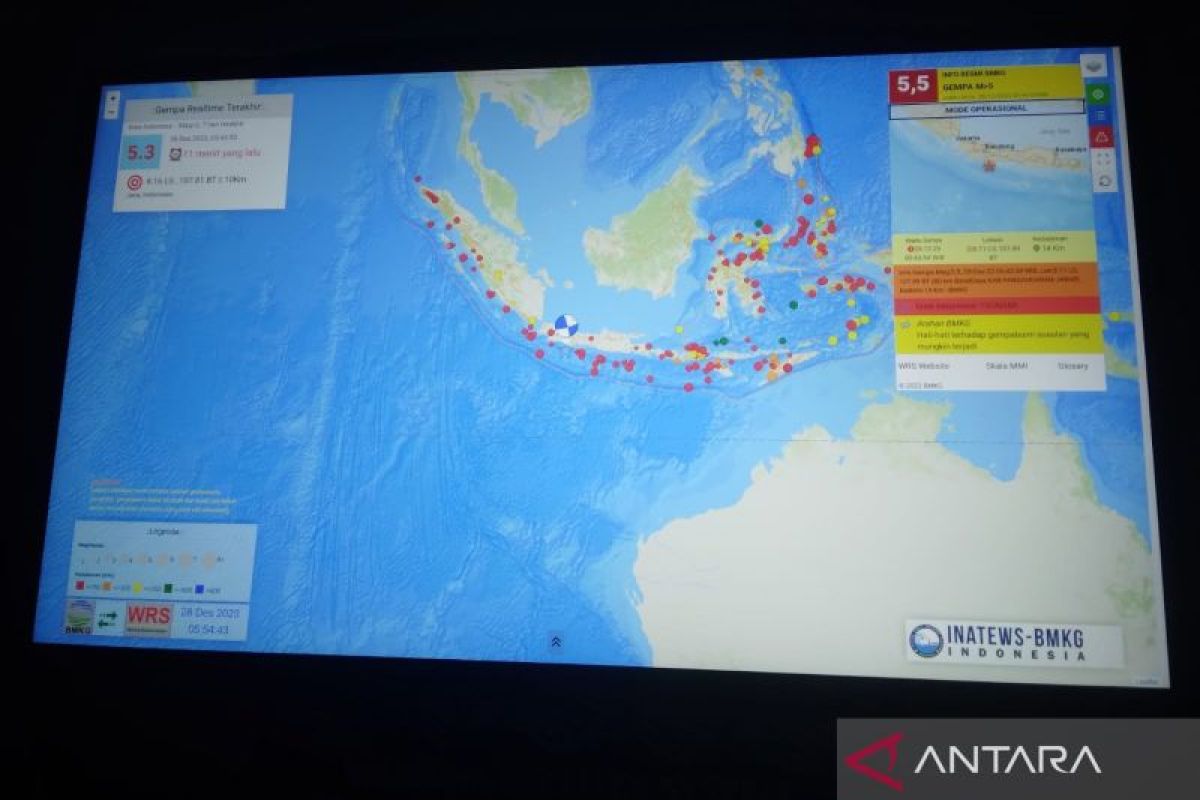 BPBD Kota Sukabumi miliki alat deteksi gempa bumi bantuan dari BMKG