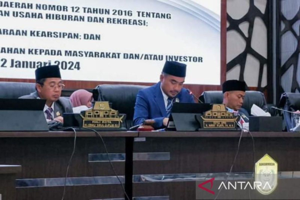 DPRD Banjarmasin usulkan perubahan Perda usaha hiburan dan rekreasi