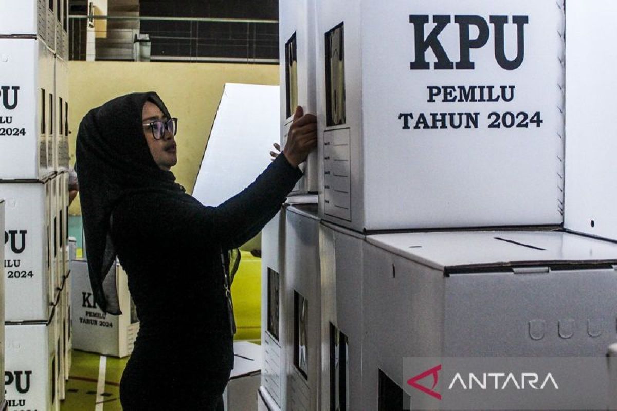 KPU Jaksel terima 5 juta lebih surat suara Pemilu 2024