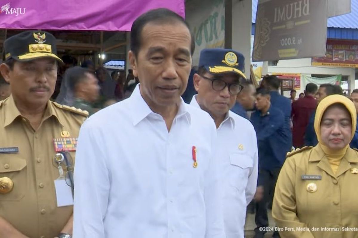 Jokowi: Harga cabai rawit dan beras sudah terkendali