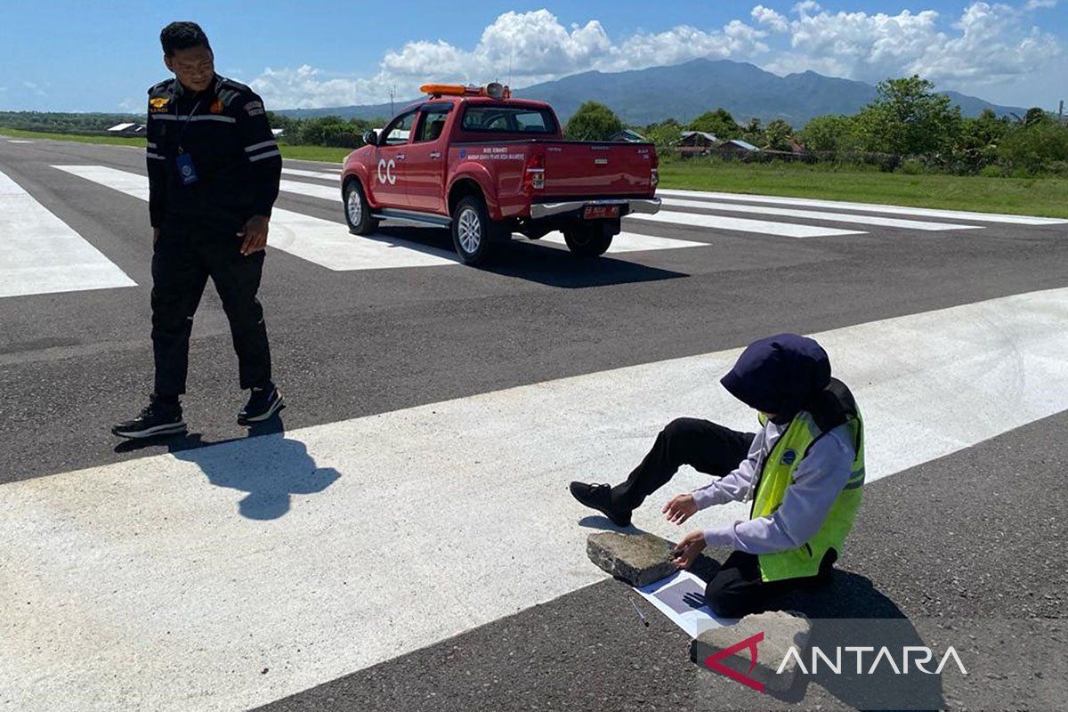 Bandara Frans Seda NTT ditutup sementara akibat erupsi Lewotobi