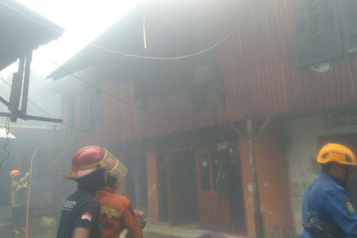 Kebakaran terjadi di kawasan Stall Kuda Balikpapan